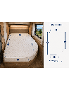 Matelas sur mesure — 1 coupe corbeille